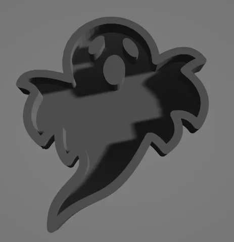 cortador de galletas fantasma