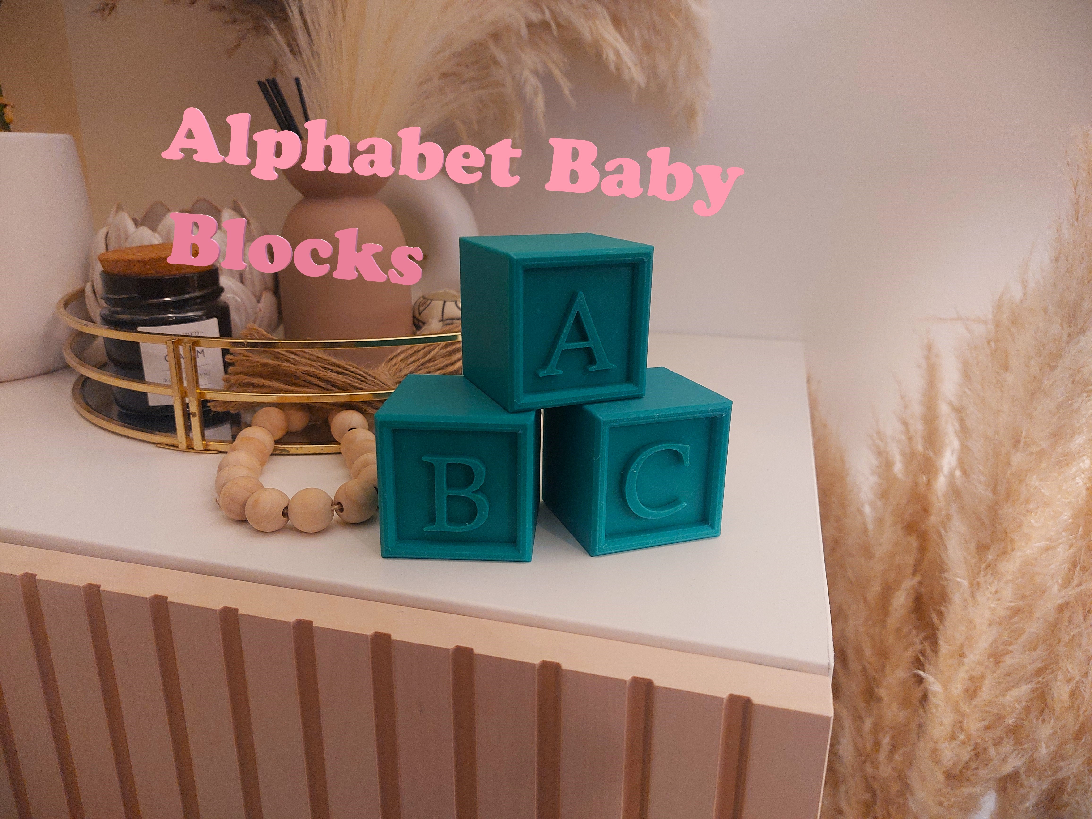 Alphabet Baby Blocks