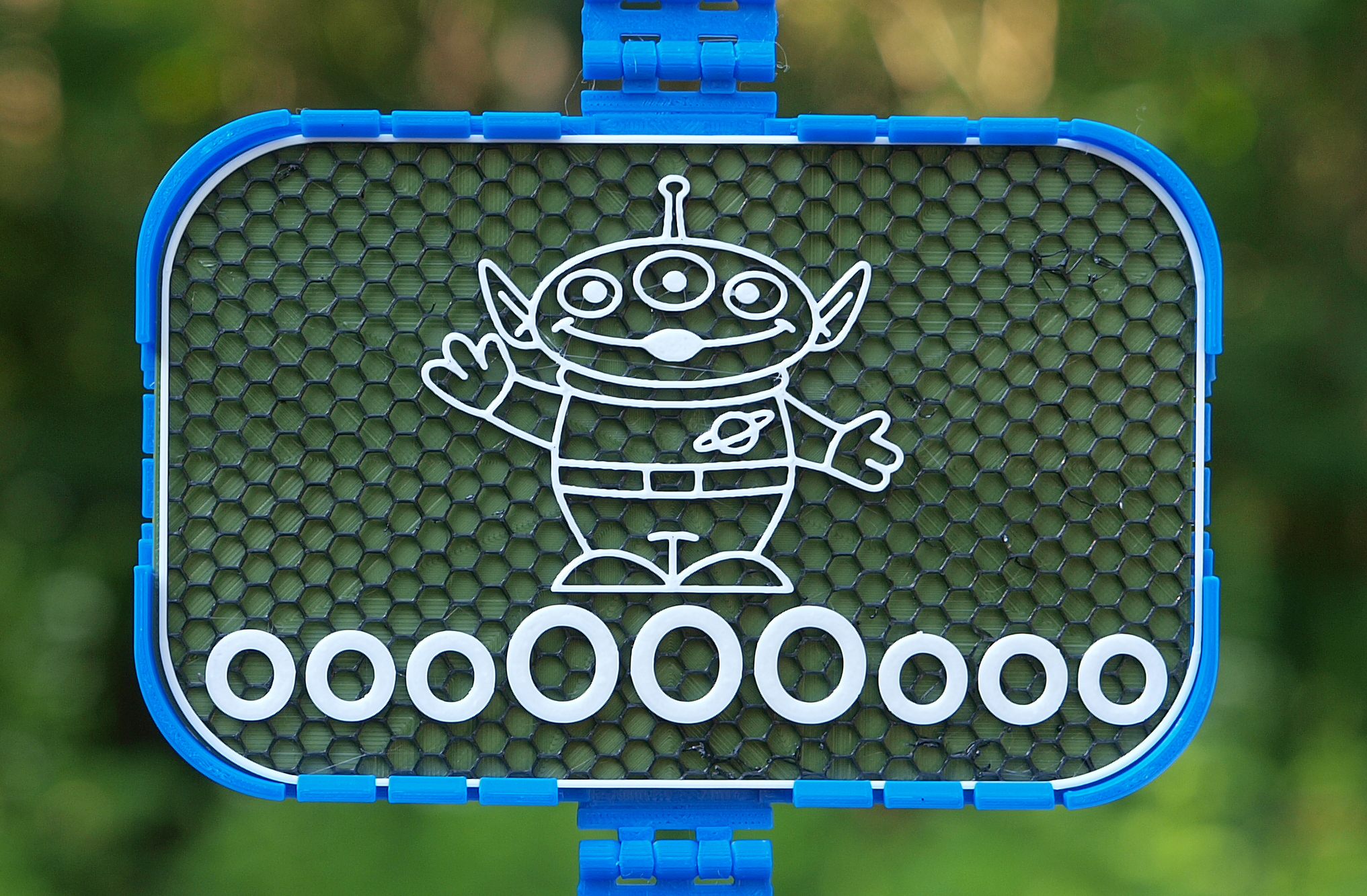 Toy alien sign