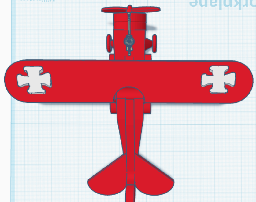 German follker dr1 warplane