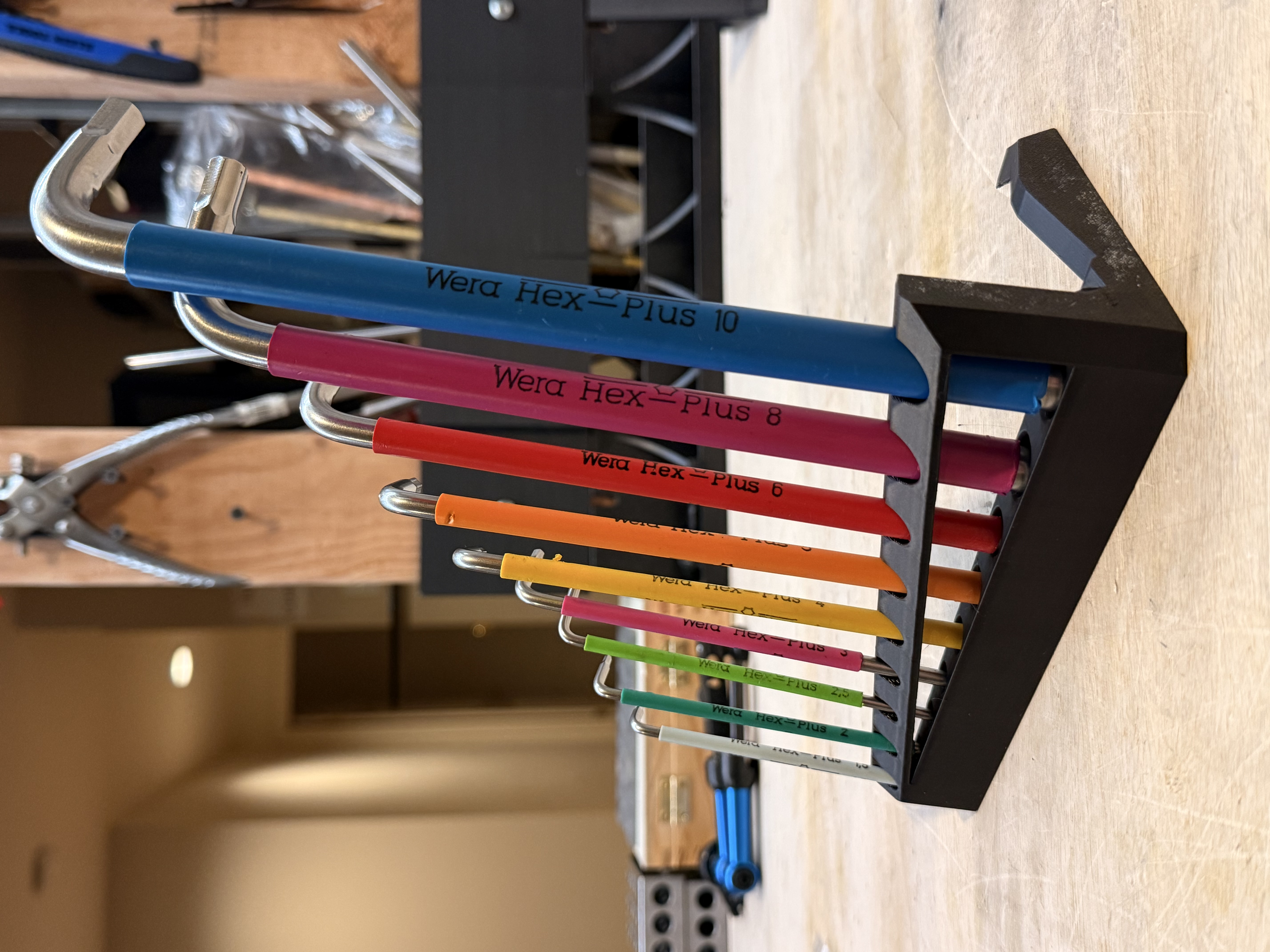 Miniatura 2 do modelo 3D Wera Hex Key Stand