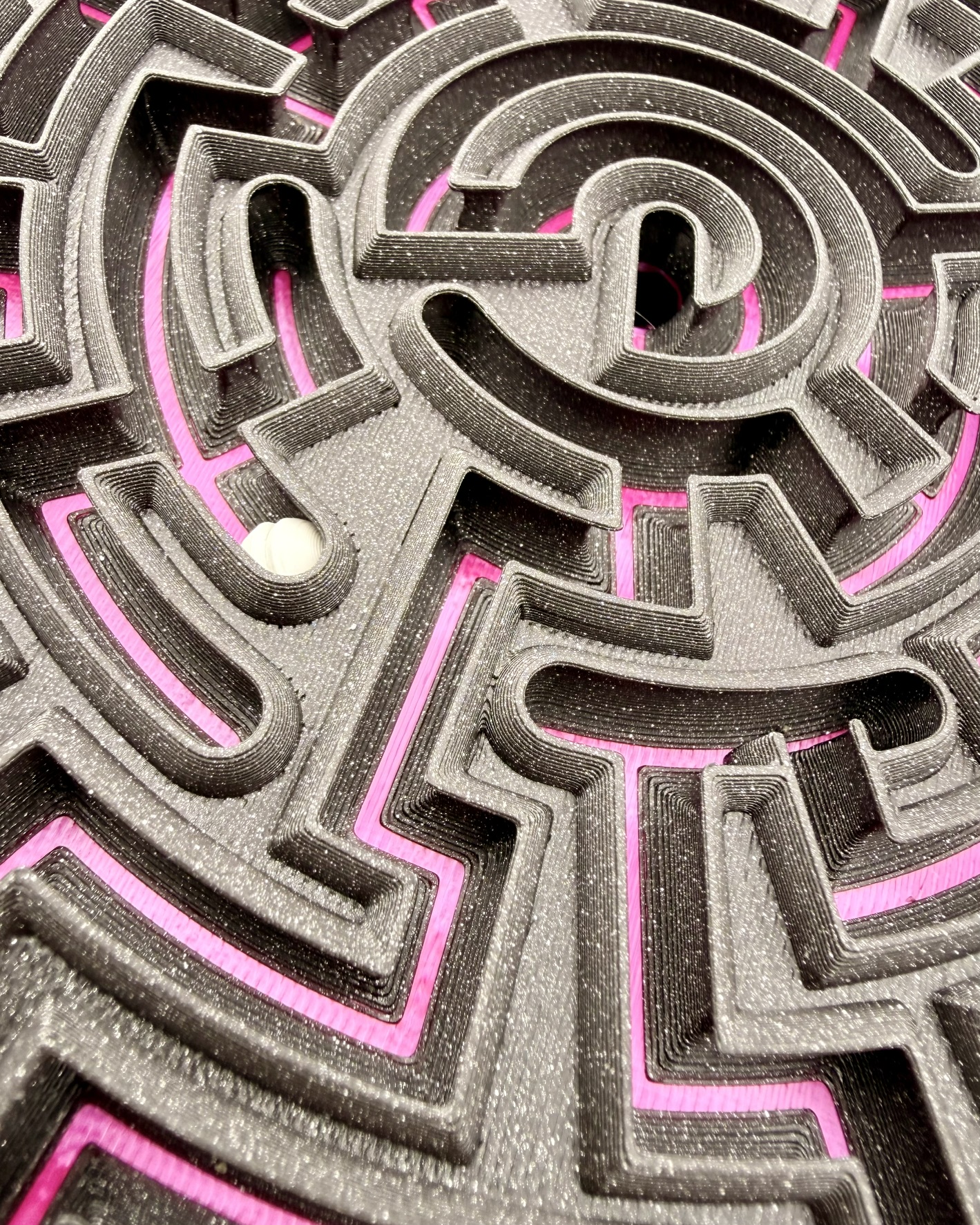 Incredible Round Marble Maze