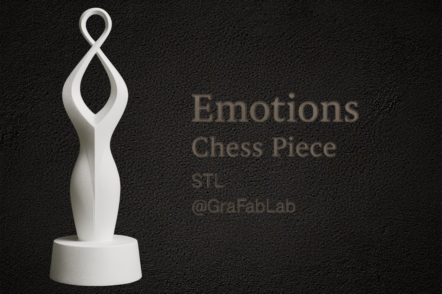 Emotions "Queen" - chess piece