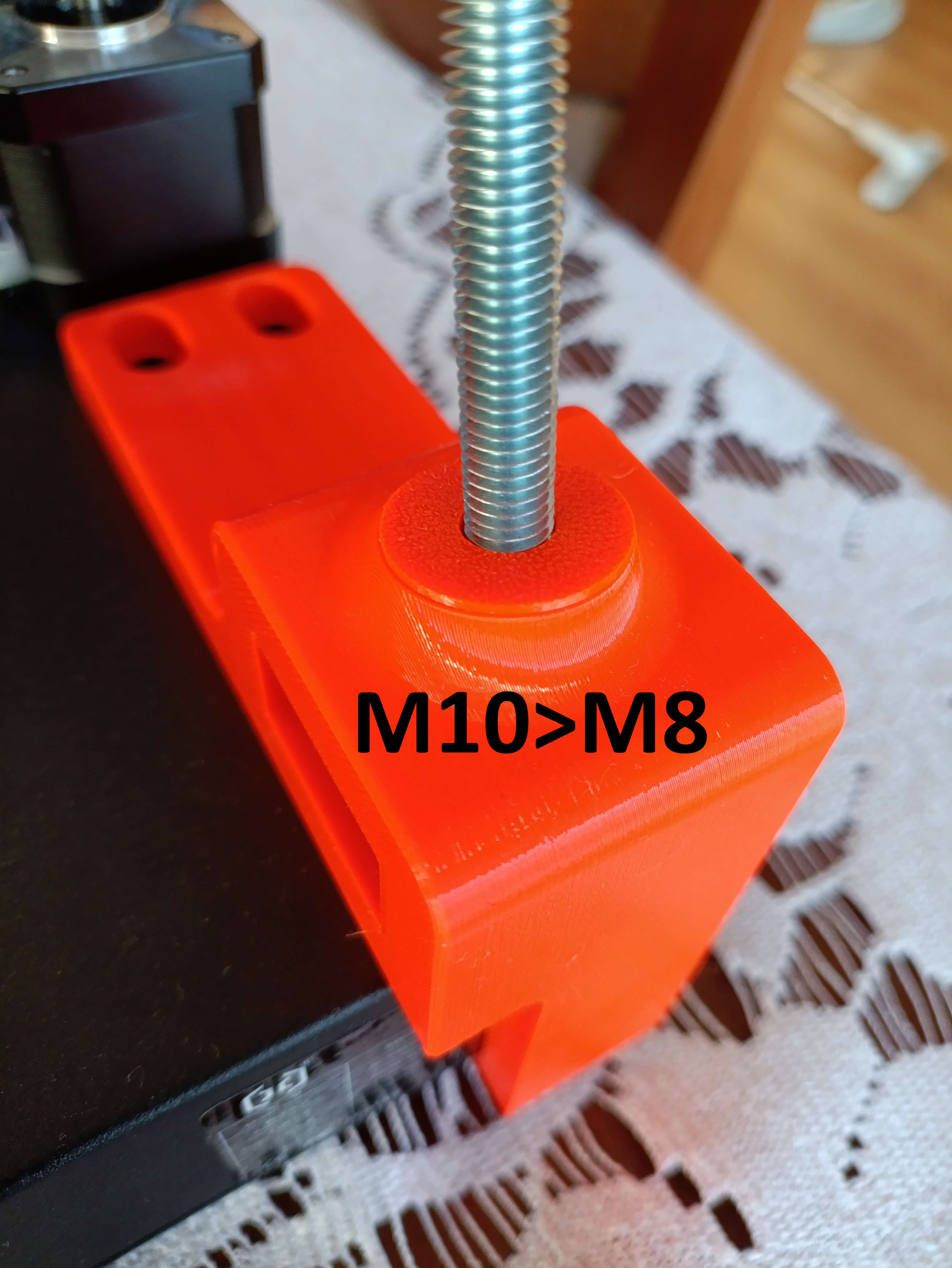 M10>M8 Flanged Bushing Mod SidewinderX2
