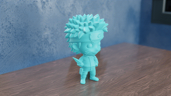 Miniatura 3 do modelo 3D Chibi Naruto