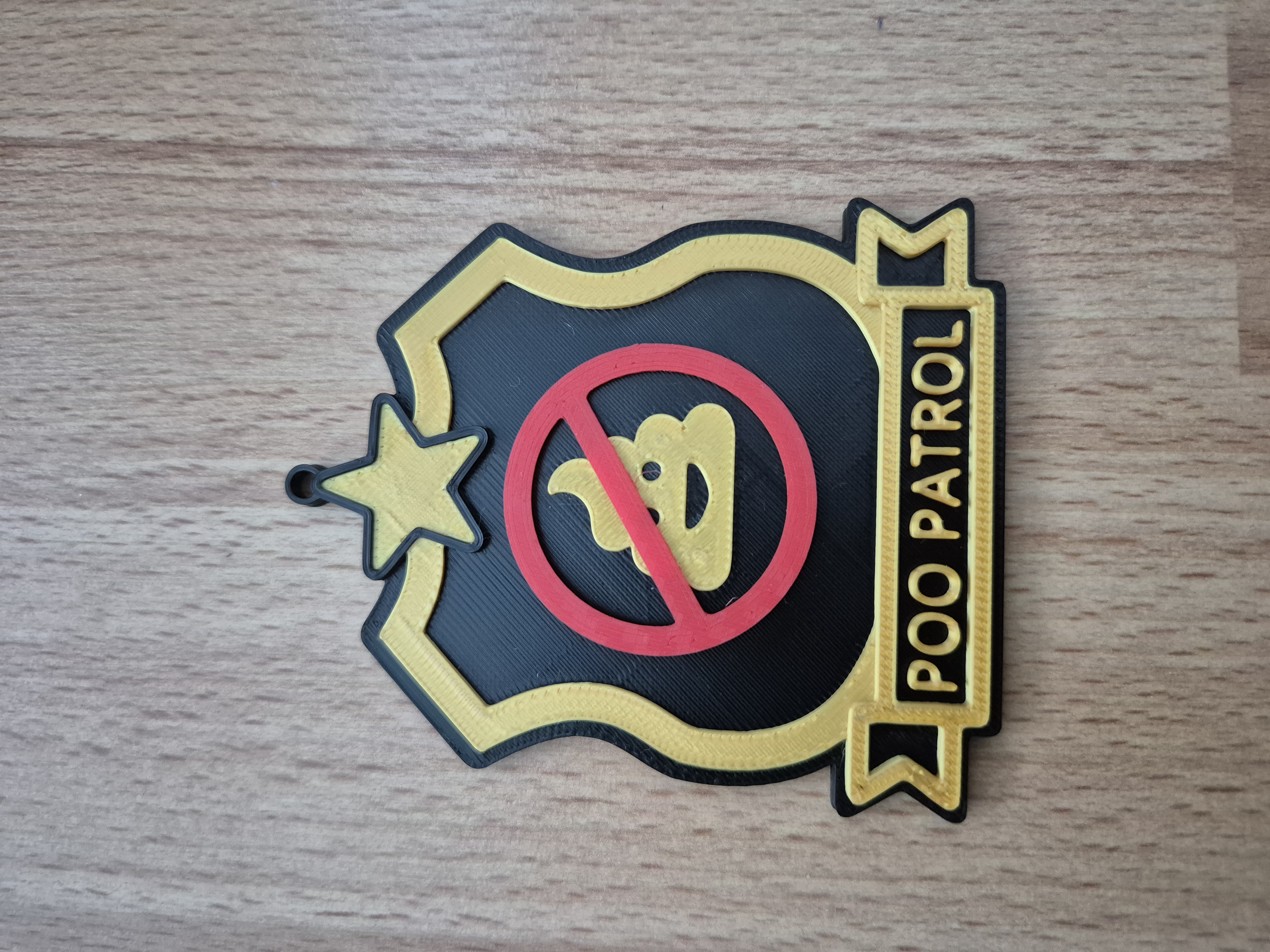 Poo Patrol Badge