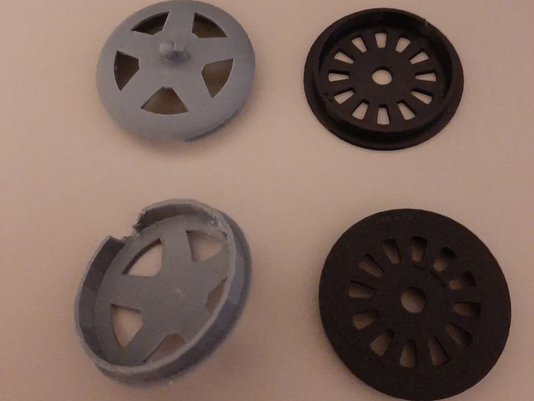 PX100 cups for custom headband