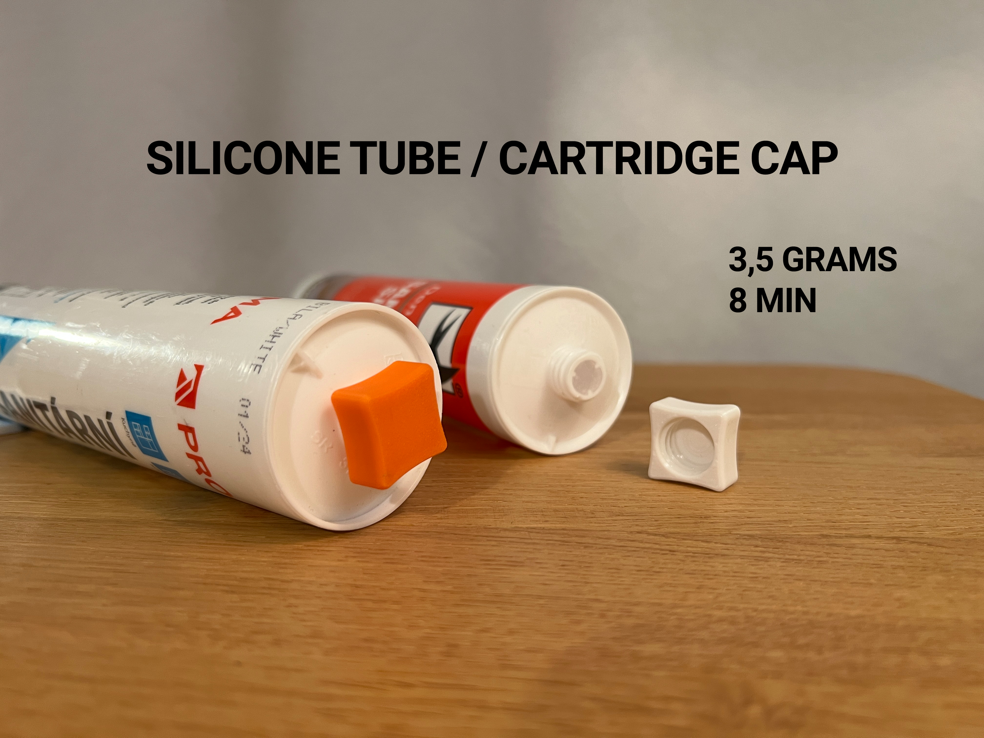 Silicone Tube / Cartridge Cap