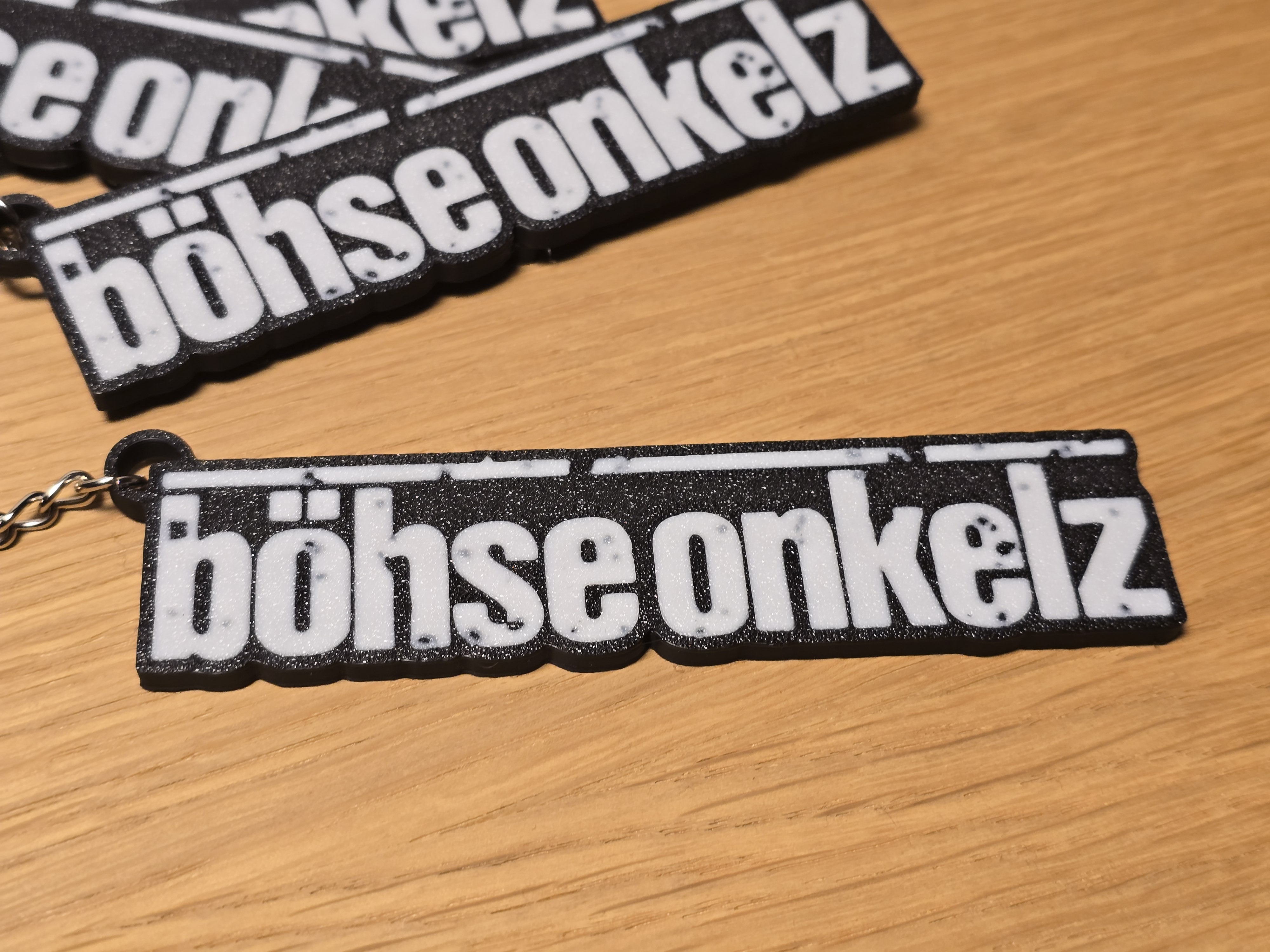 Böhse Onkelz Schlüsselanhänger Key Chain Fan Art