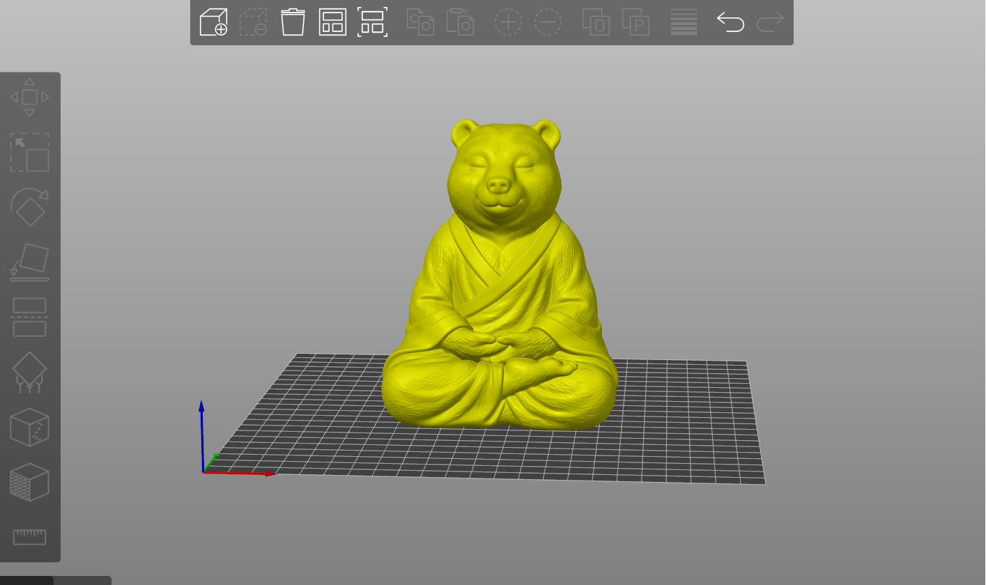 Bear Meditating — miniatura 3