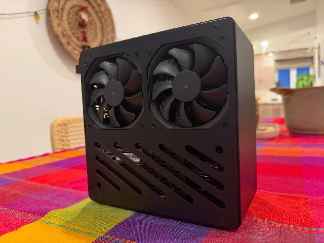2x92mm Fan Panel Mod for Jonsbo NV10