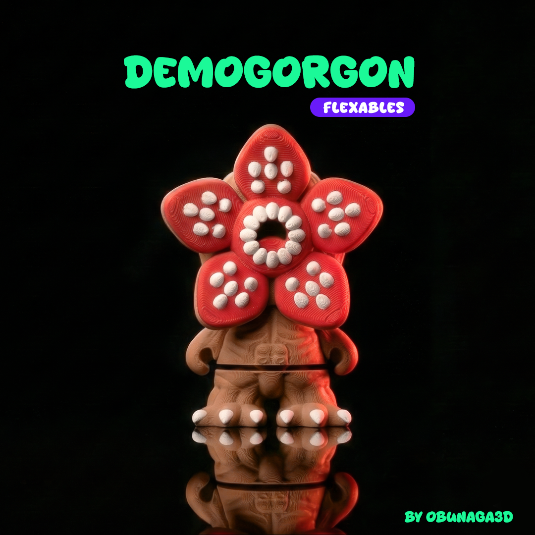 Demogorgon - Flexables | Stranger Things Fan Art