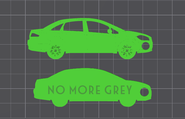 Fiat Linea keychain