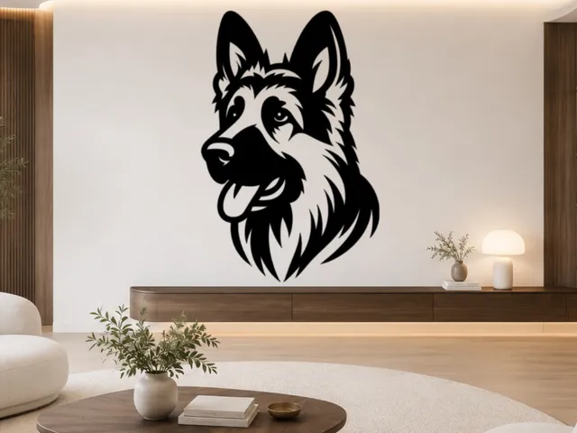 WallArt-German Shepherd 002