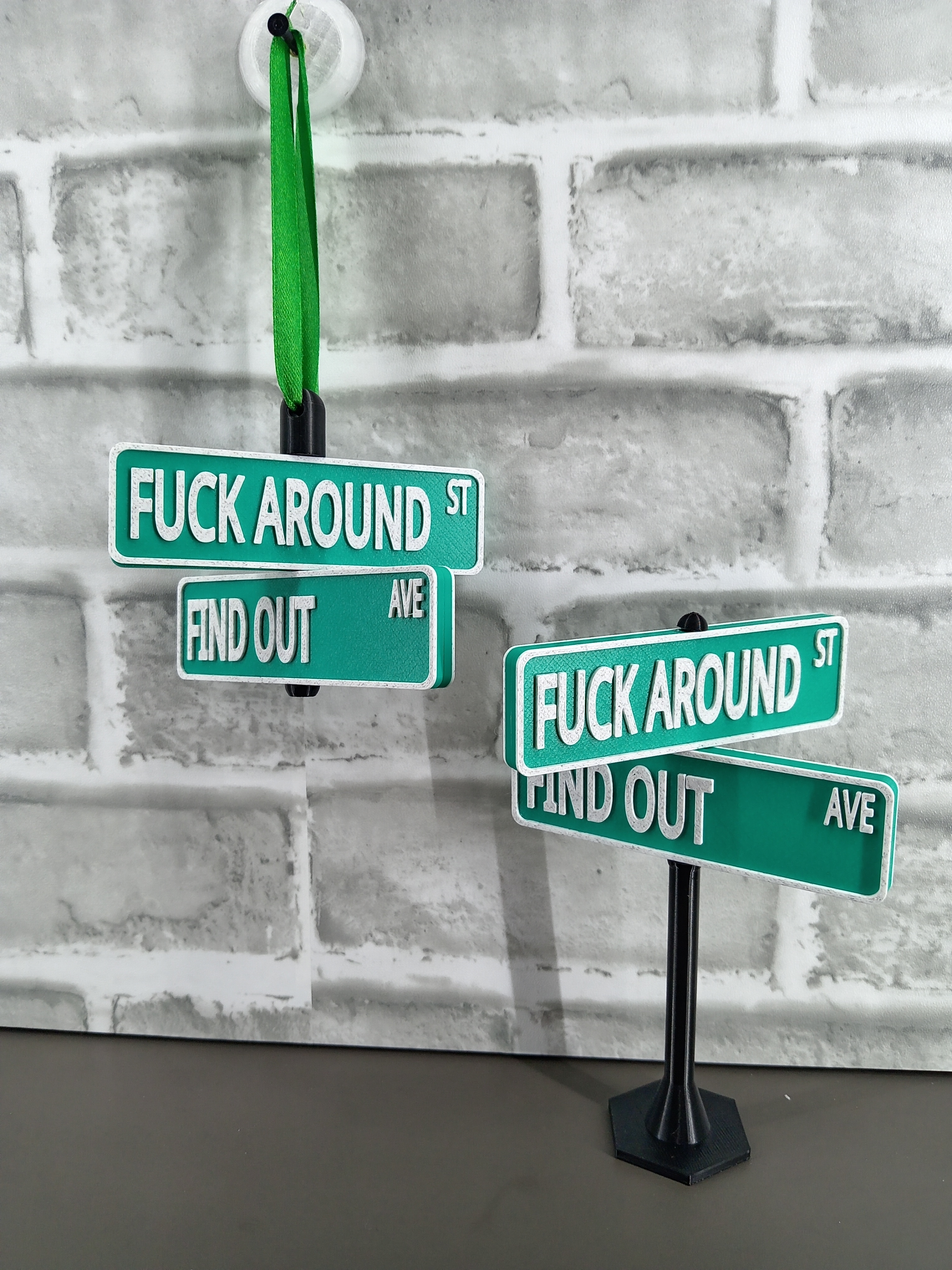 FAFO - F**k Around Find Out Sign Hanging Standing
