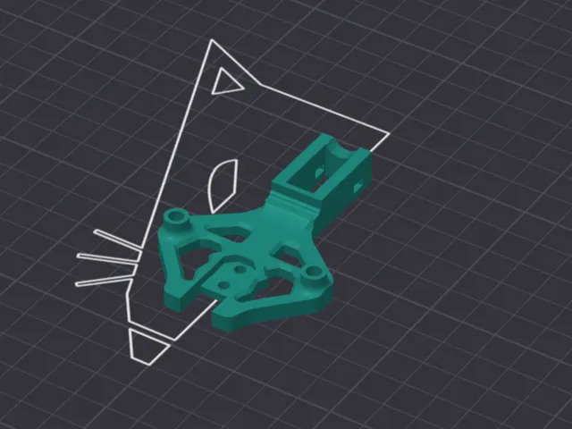 Nitehawk 36 VZBot CNC Printhead Mount