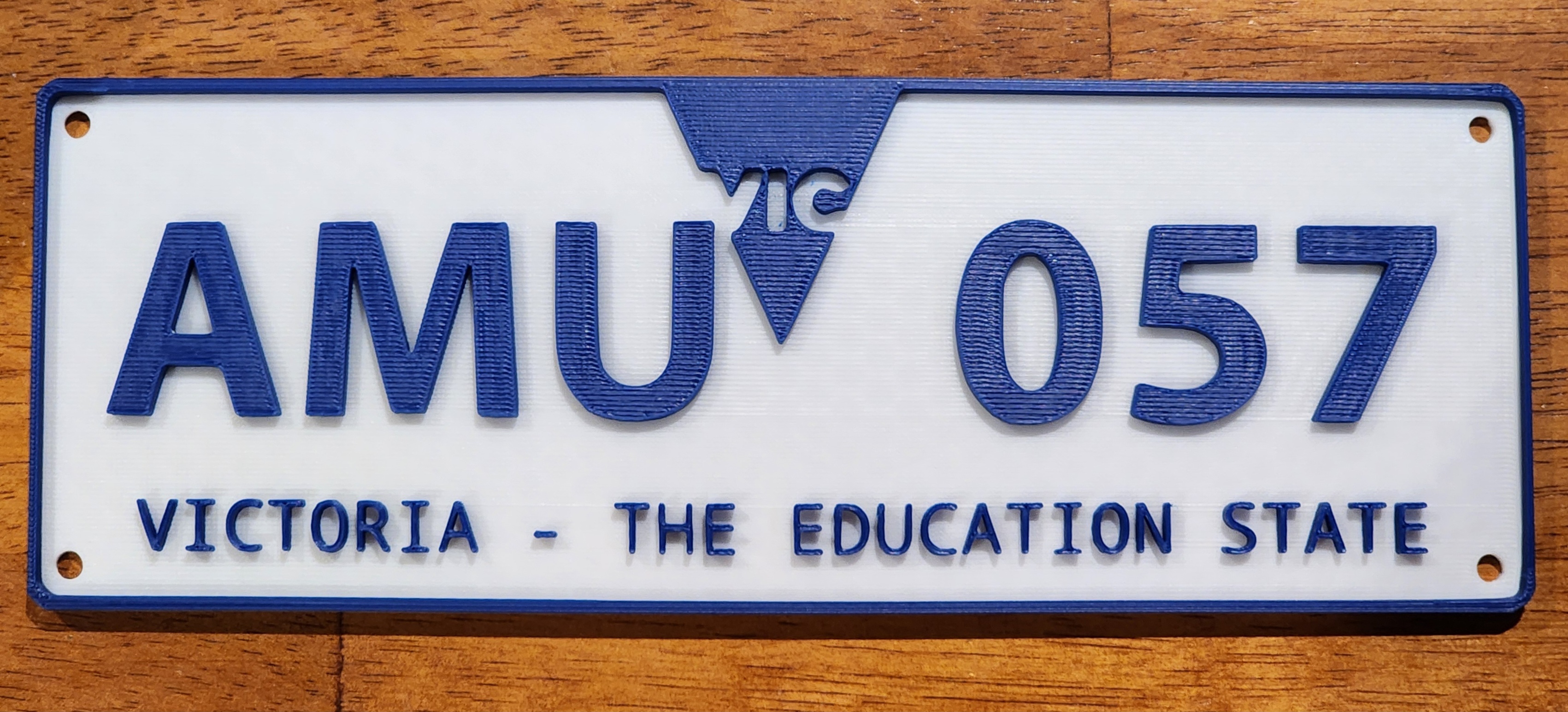 Victorian License Plate