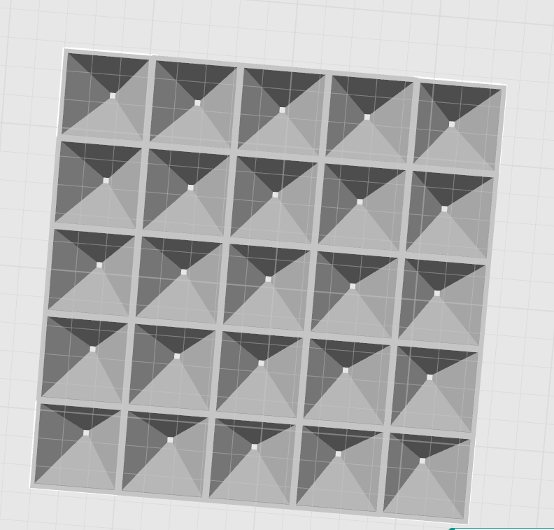 Miniatura 5 do modelo 3D 5X5 matrix sampling pot