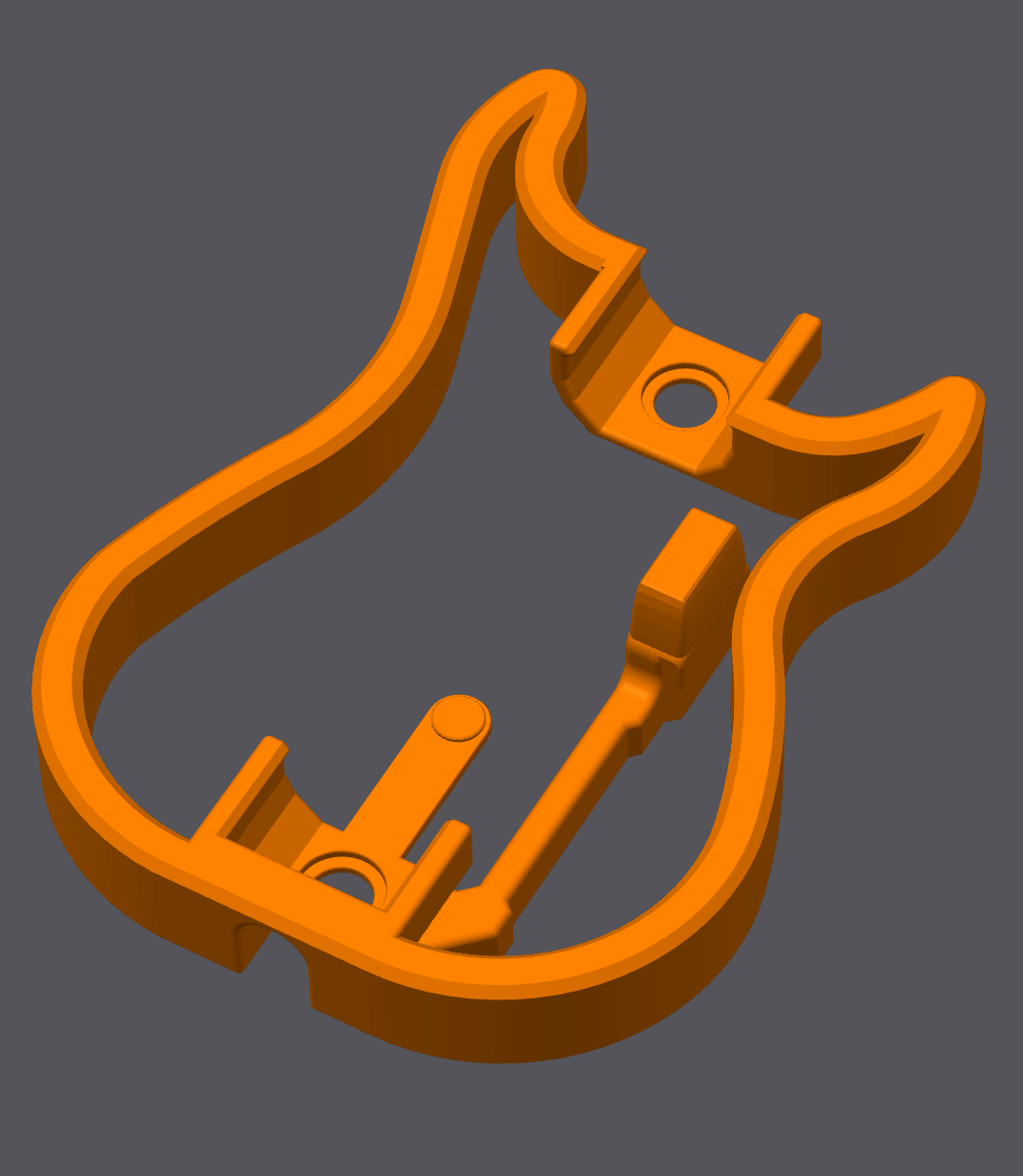 PolyBar Mini Maverick Frame - Whammy variant 3D model thumbnail