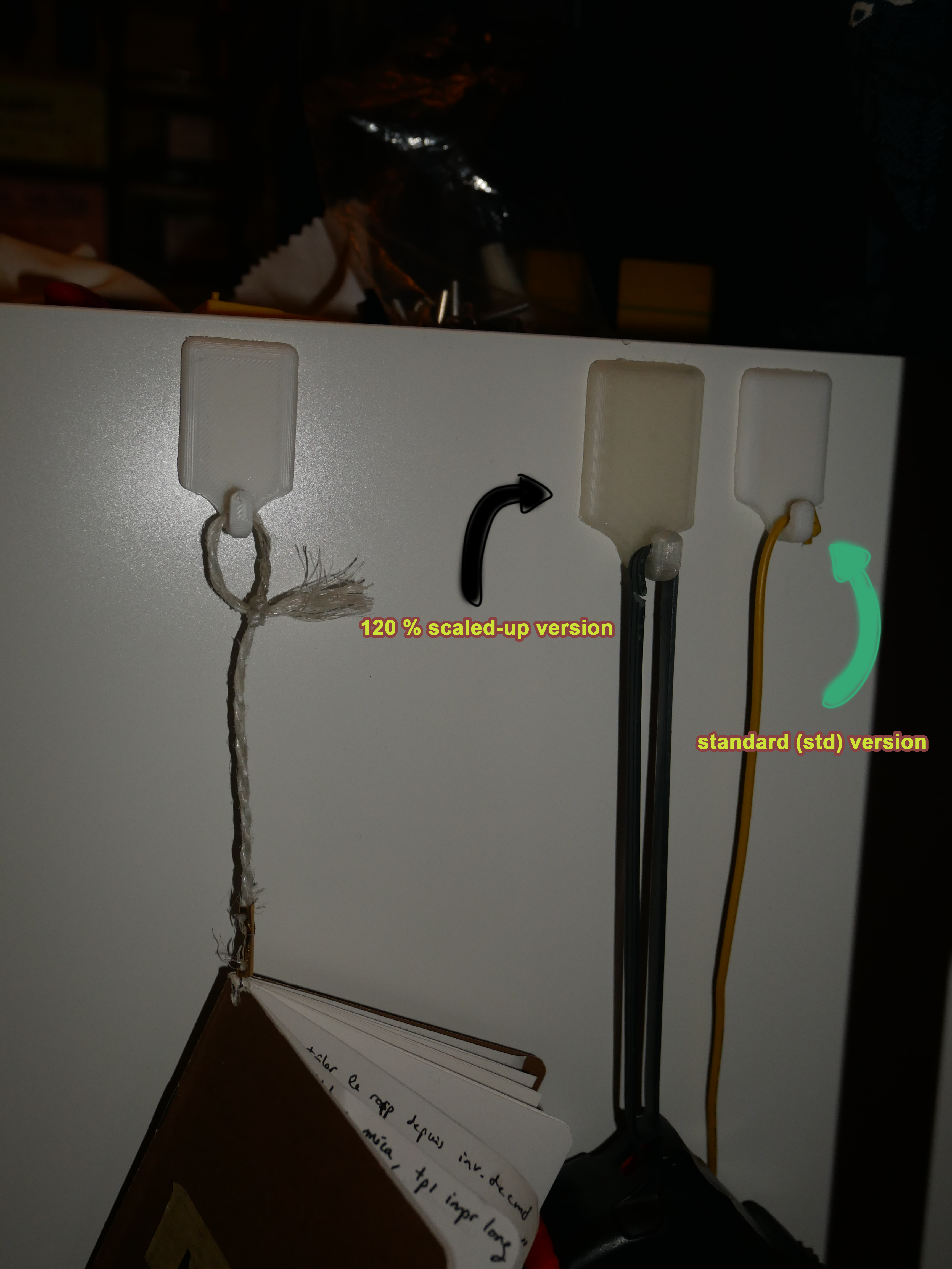 Miniatura 5 do modelo 3D Multi-purpose wall hook (v1)