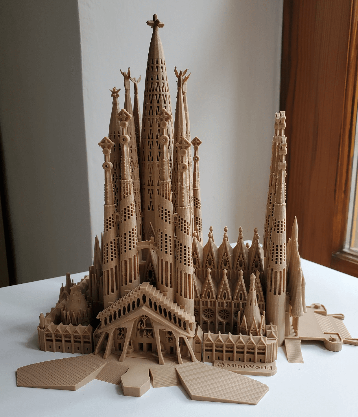 Sagrada Familia - Barcelona , Spain 3D model thumbnail