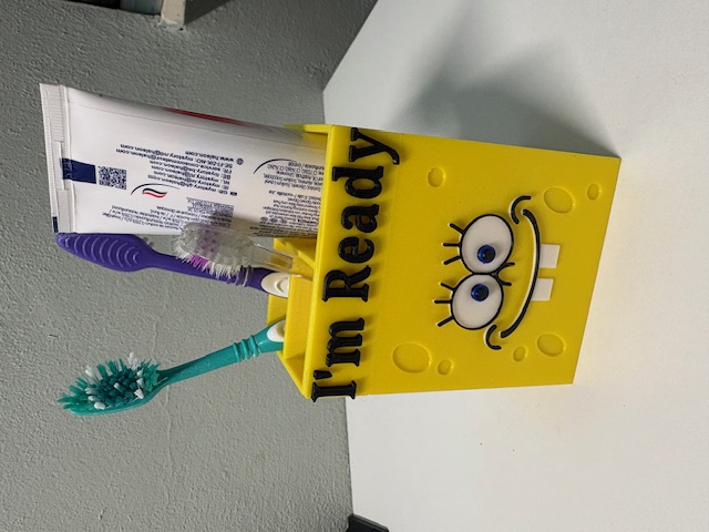 Spongebob Toothbrush Holder
