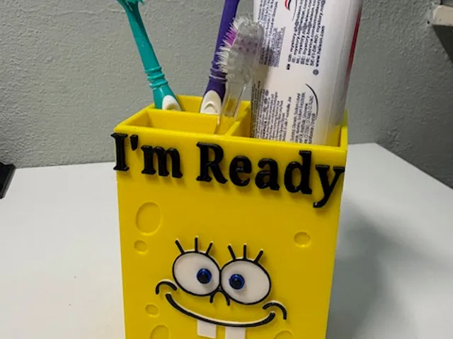Spongebob Toothbrush Holder