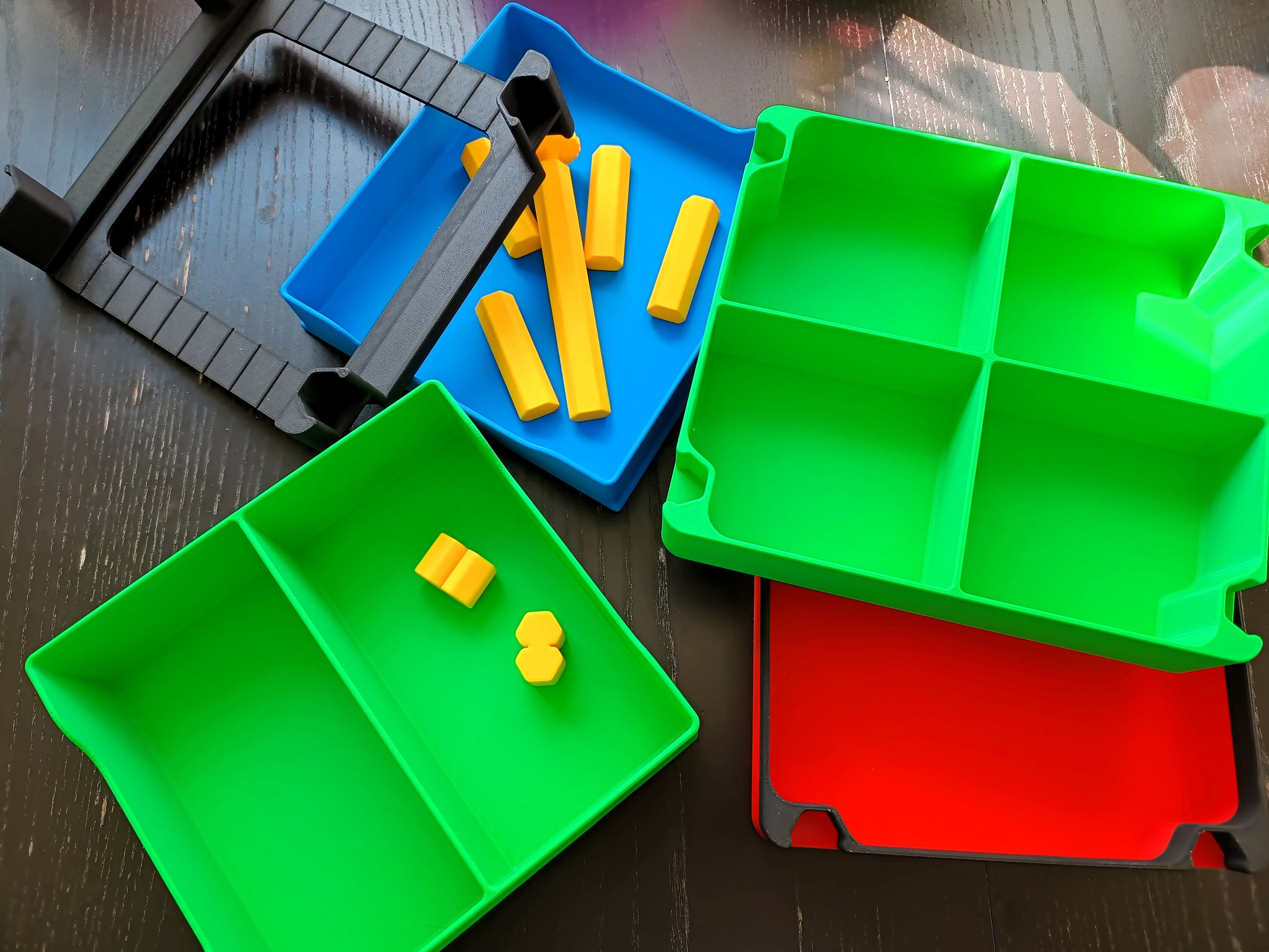 Miniatura 5 do modelo 3D Versatile Stackable Storage Box System (new dimensions)
