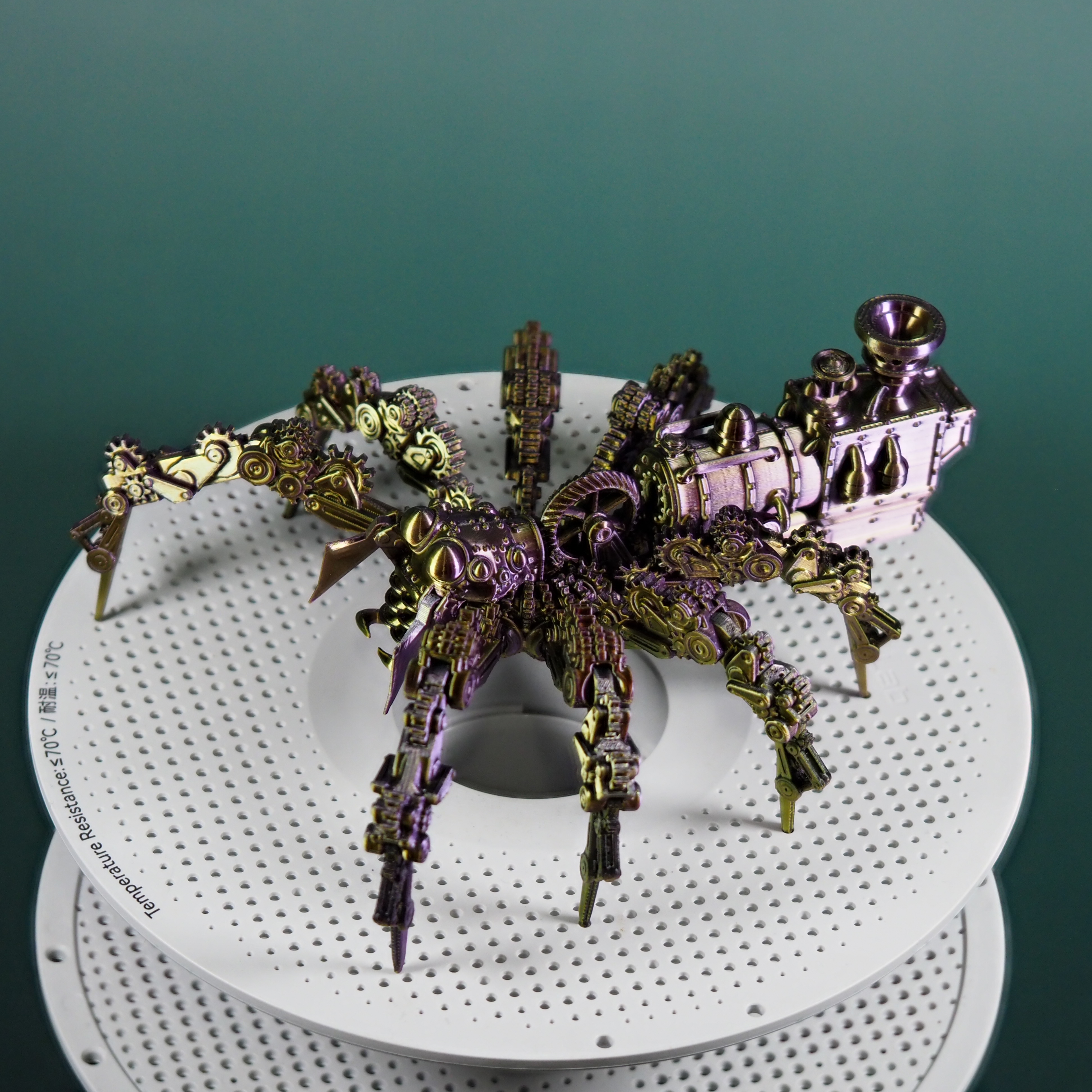 Steampunk Jumping Spider