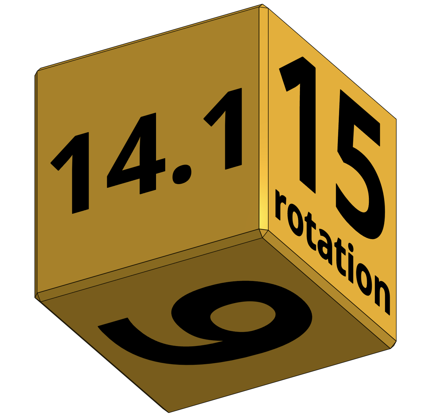 Game dice for pool table [billiards]