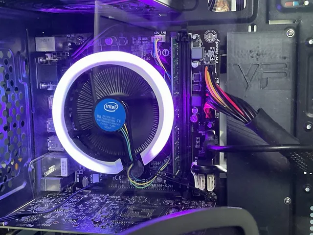 argb halo for intel stock cooler