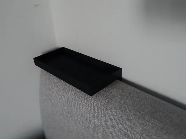 Small shelf for a headboard