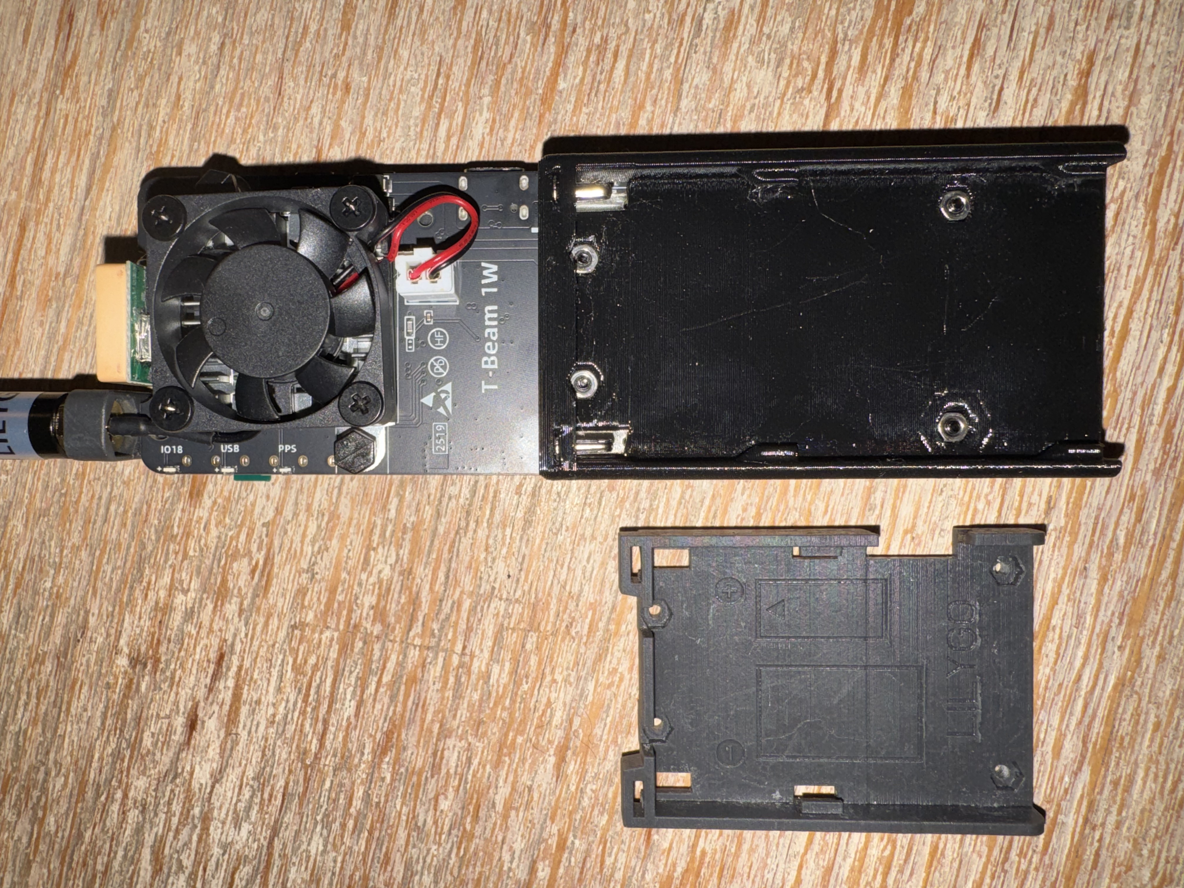 LilyGo T-Beam 1W Battery Tray