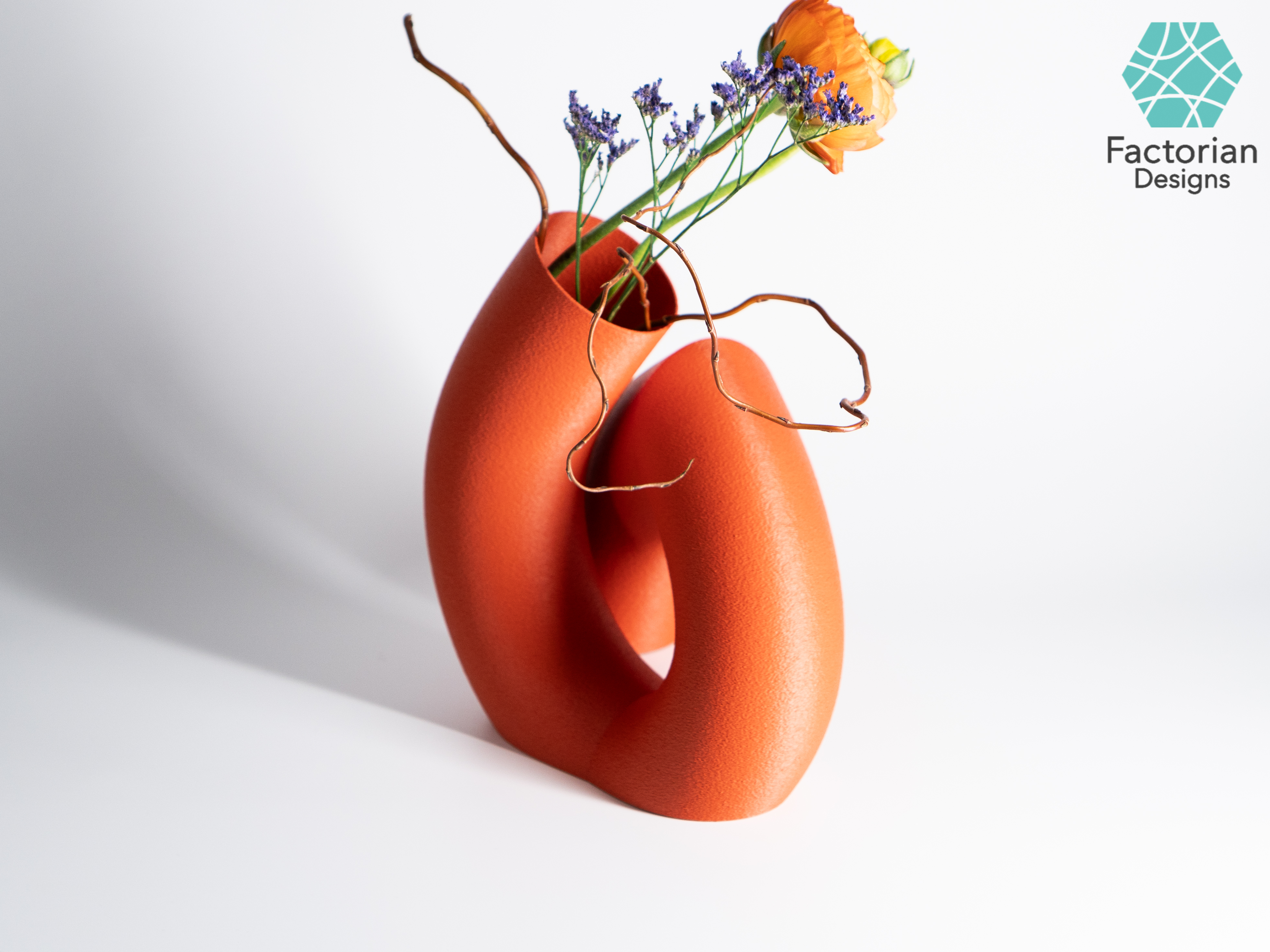 Pandora  – Multifunctional 3D Printed Vase with Hidden Storage and Coasters — miniatura 8