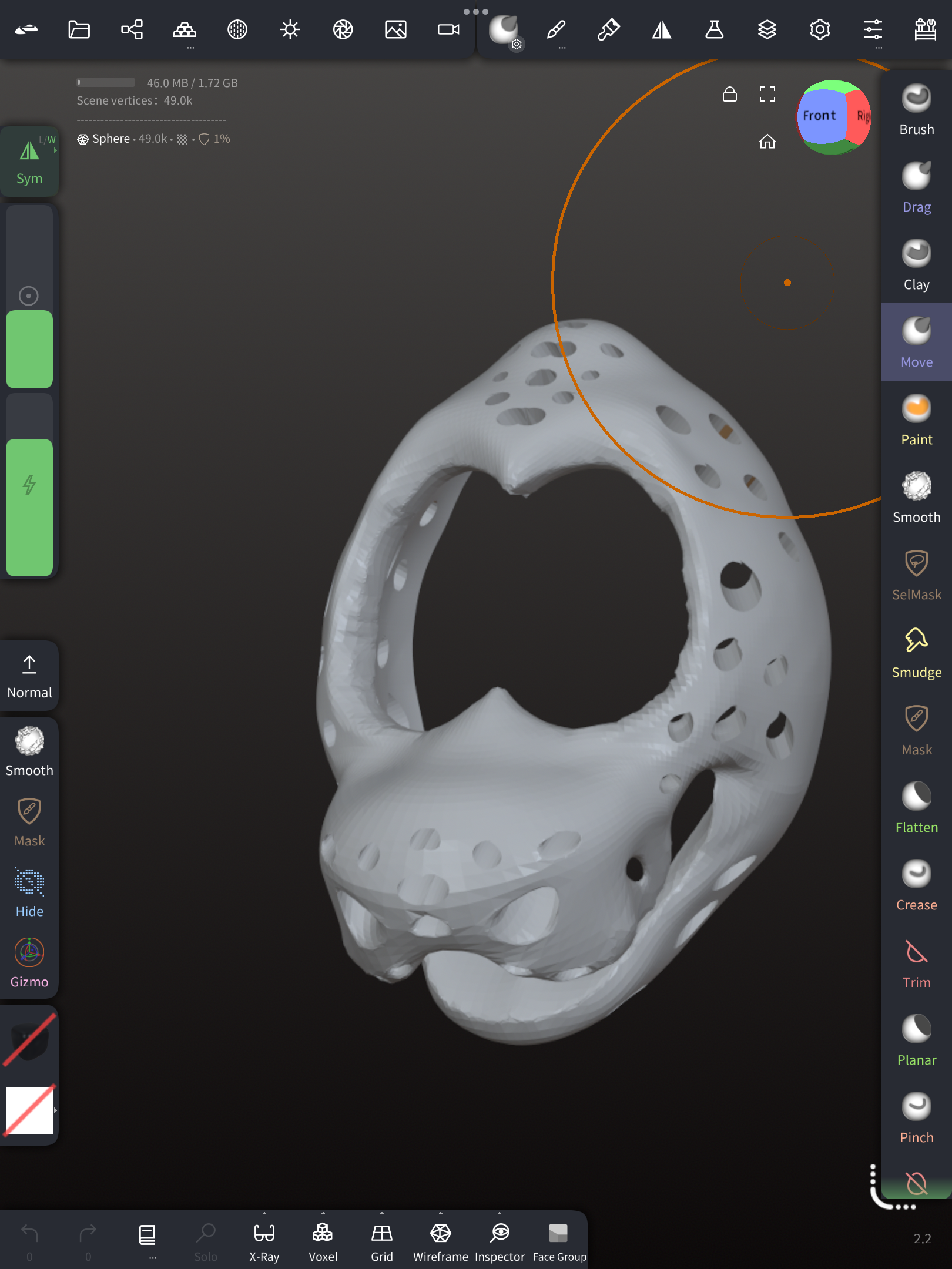 Cow headbase untested