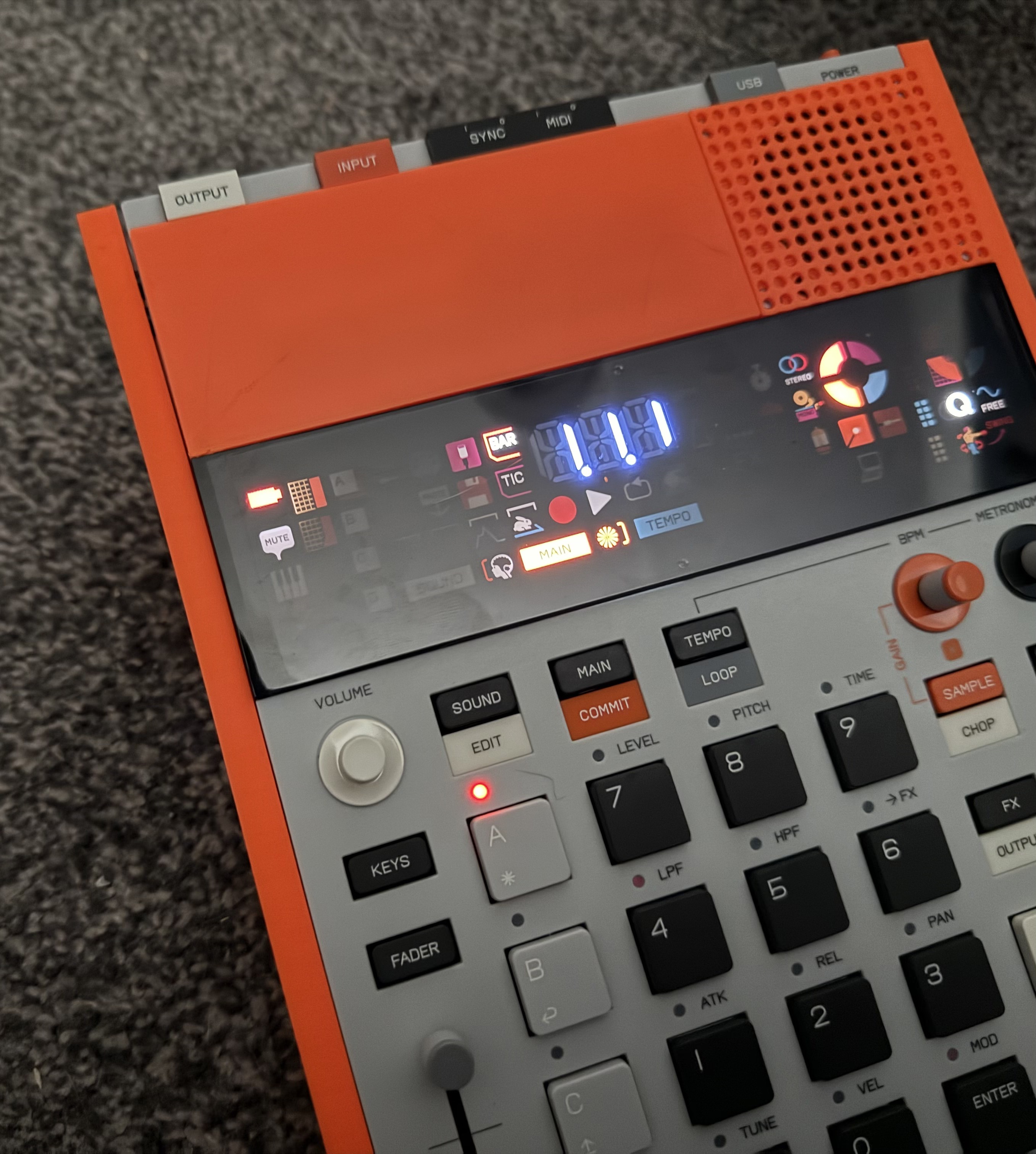 Teenage Engineering K.O. II 2 Battery Cover