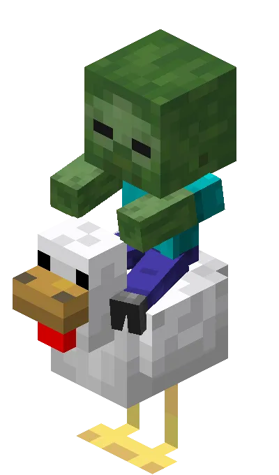 Minecraft Chicken Jockey by Tom K Download free STL model