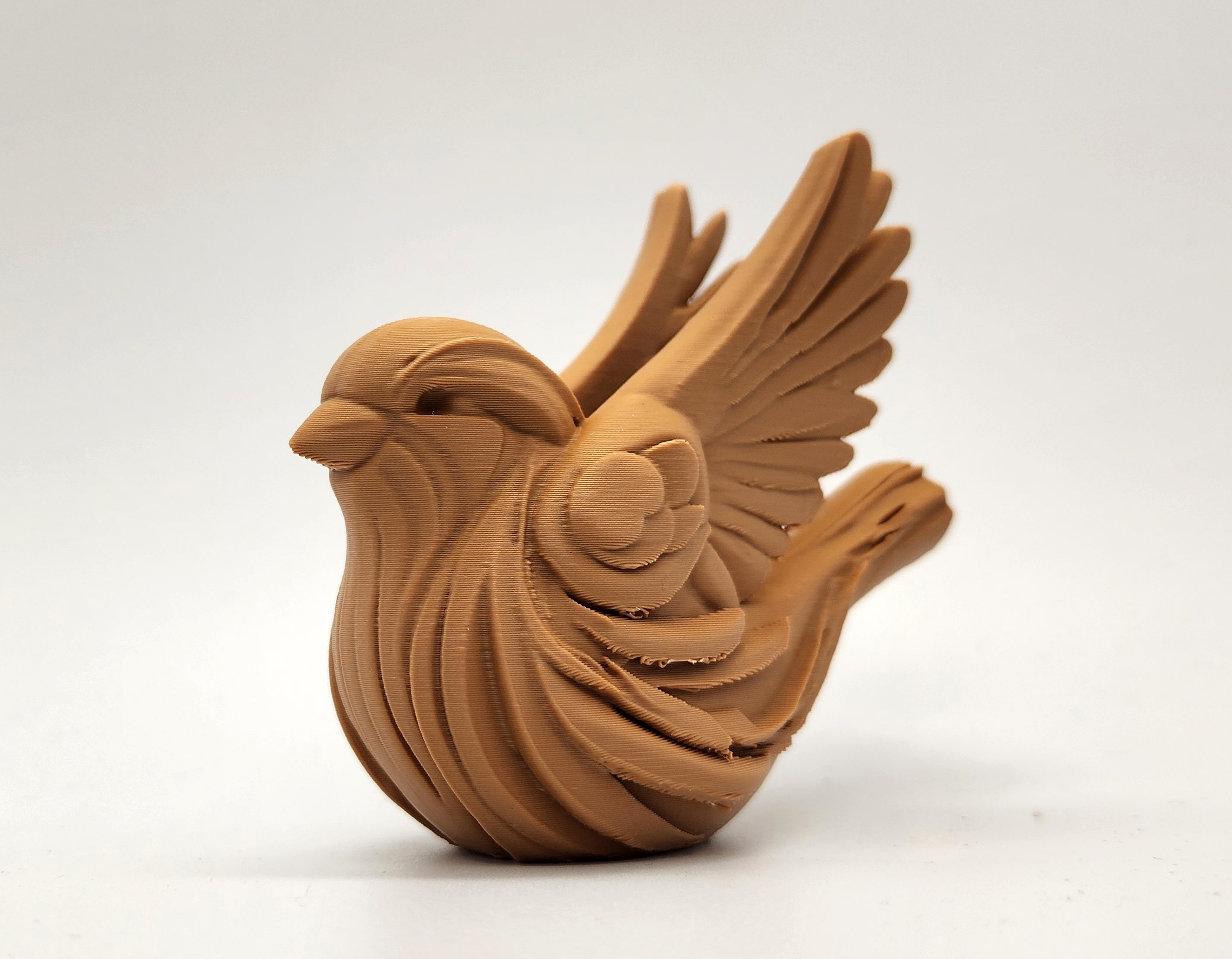 Wood-Carved Sparrow — miniatura 6