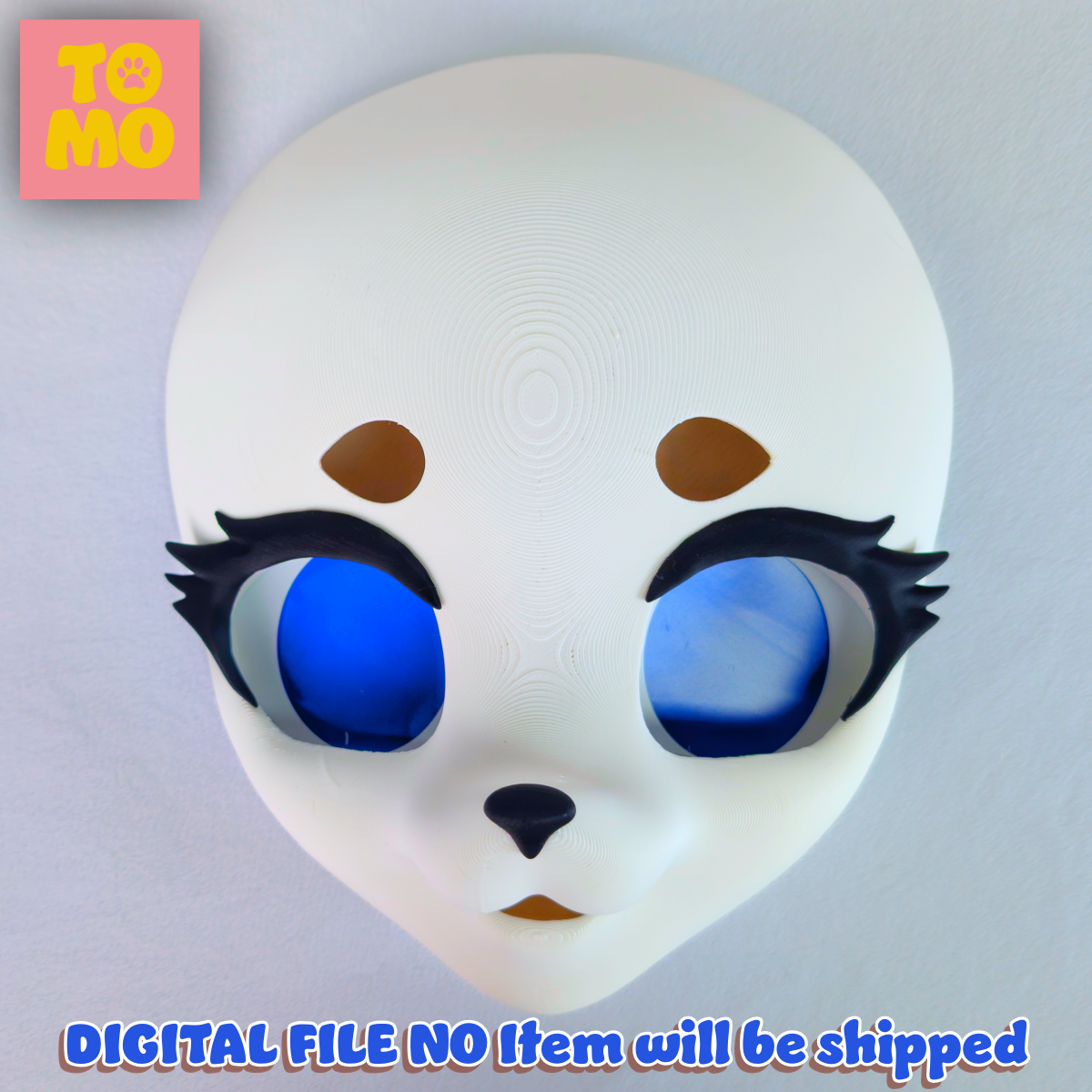 Kemono Puppy Dog Fursuit Head Base - Easy Print No AMS Required !
