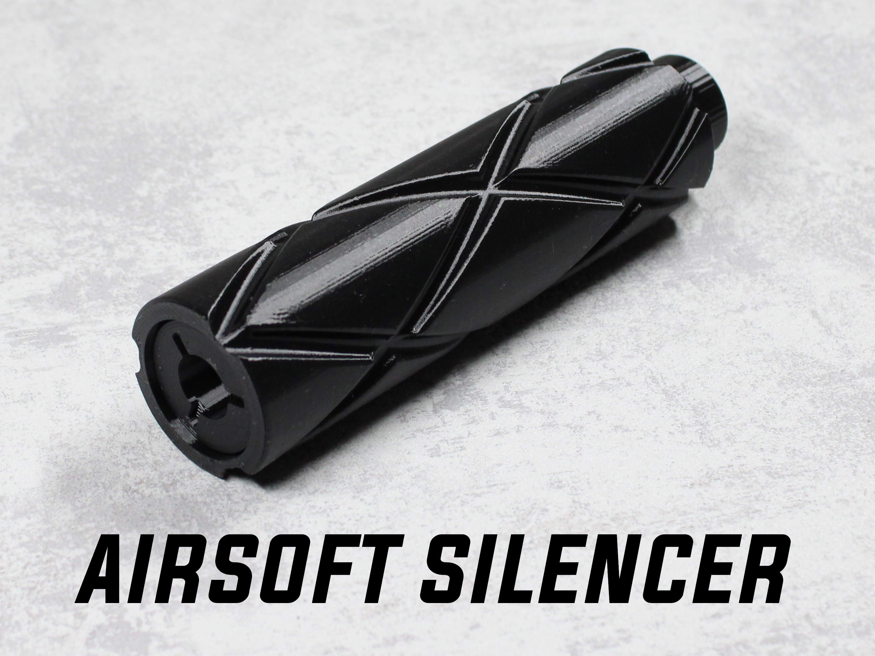 Airsoft threaded silencer 80/120/160 mm