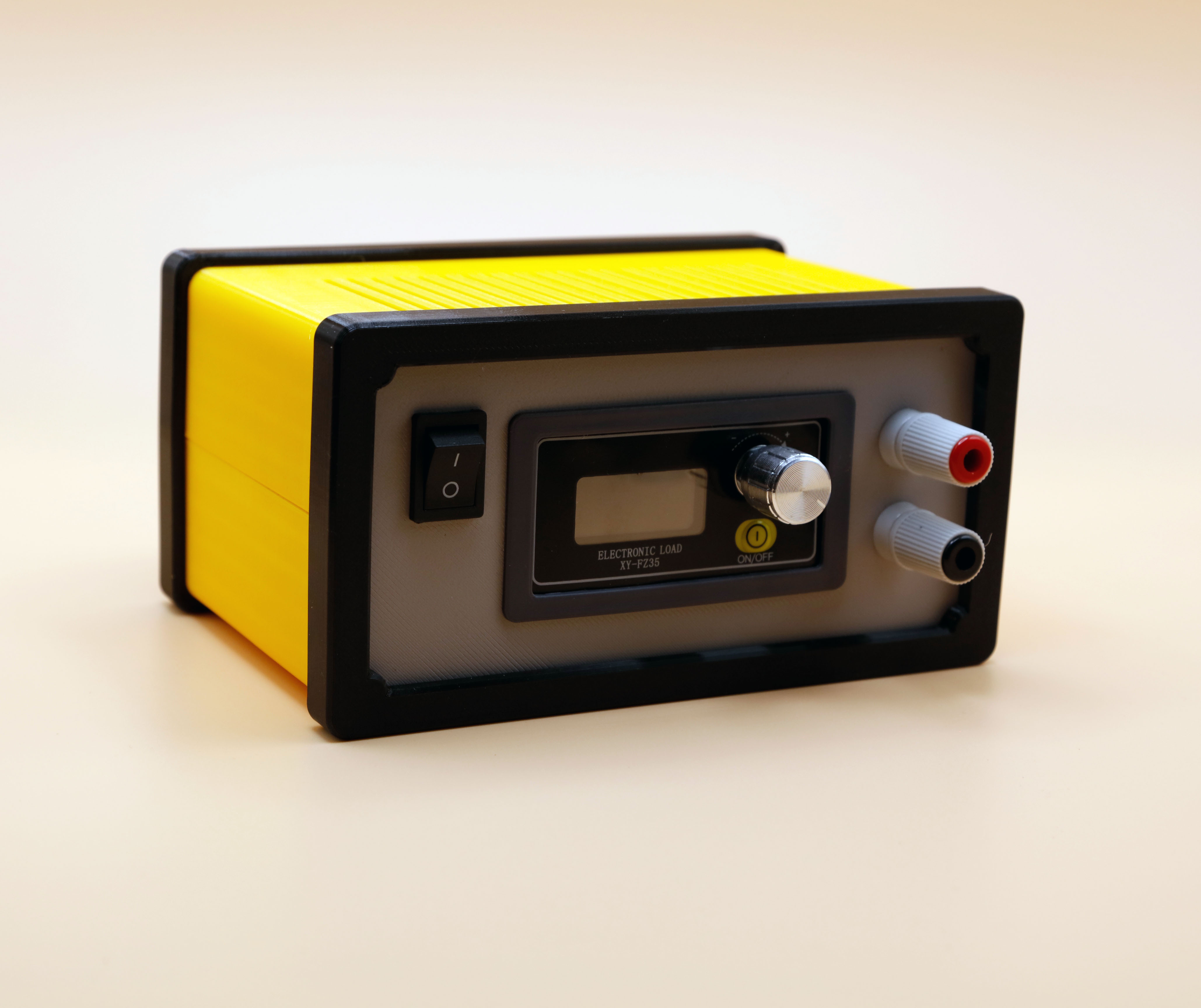 Enclosure for battery powered and WIFI controlled elctronic load xy-FZ35