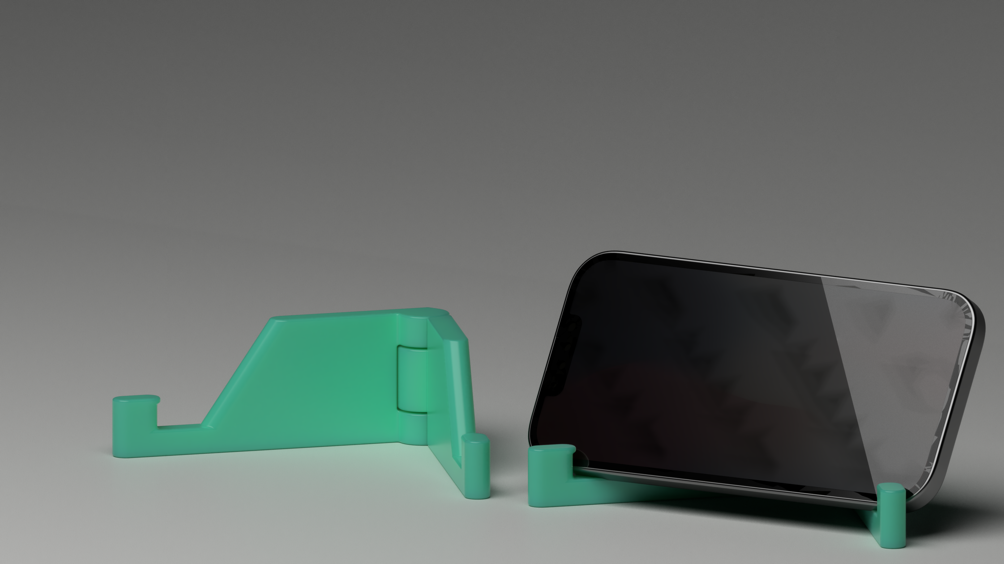 Cell Phone Stand with Print in Place Hinge
