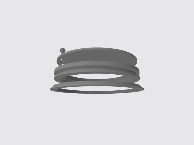 Non-return valve for cooker hood