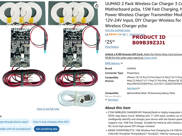 Simple Qi wireless Charger body for UUMAO 15W Fast Charger