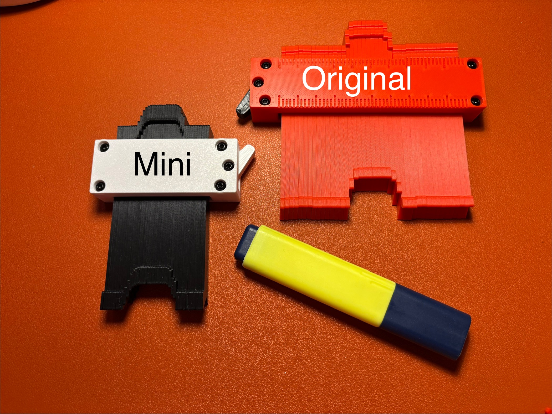 Miniatura 4 do modelo 3D Contour Gauge Mini