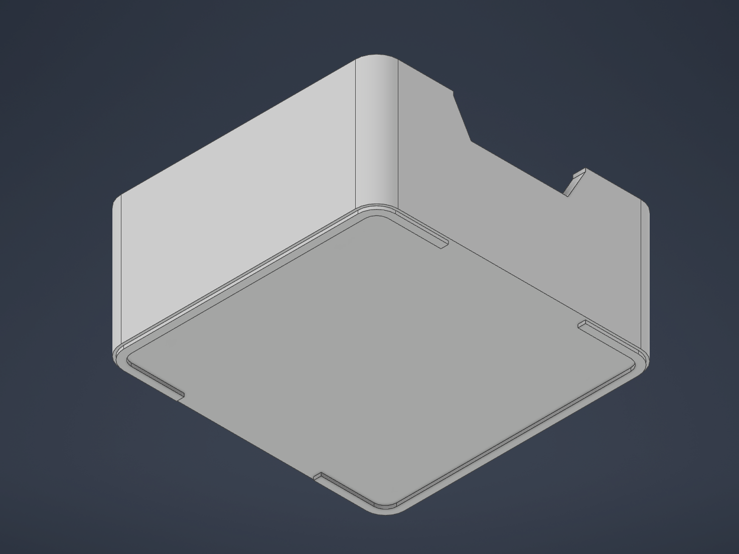 Miniatura 2 do modelo 3D Stackable desk organizer
