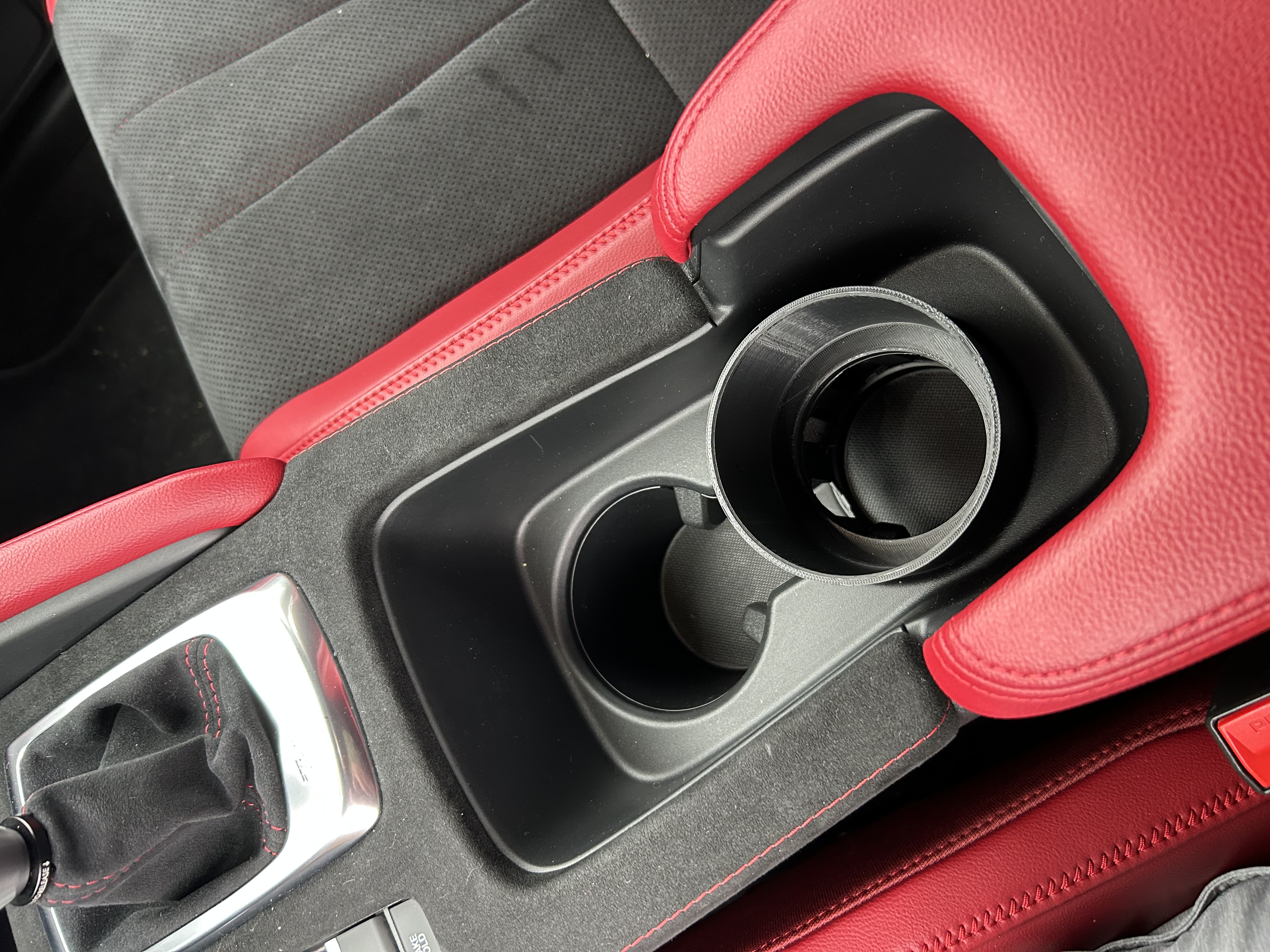 Acura Integra and 2021+ Honda Civic Bigger Locking Cupholder — thumbnail 2