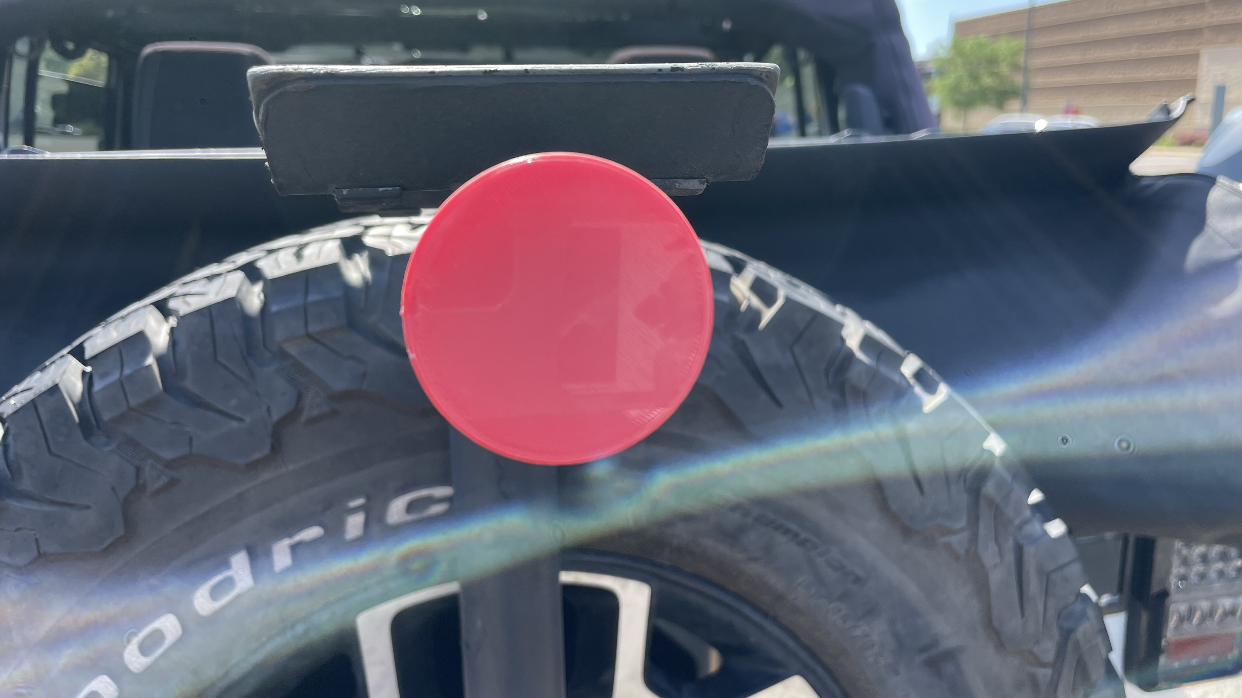 Bike Rack Reflector Replacement