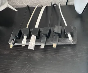 Magnetic Desktop Cable Management