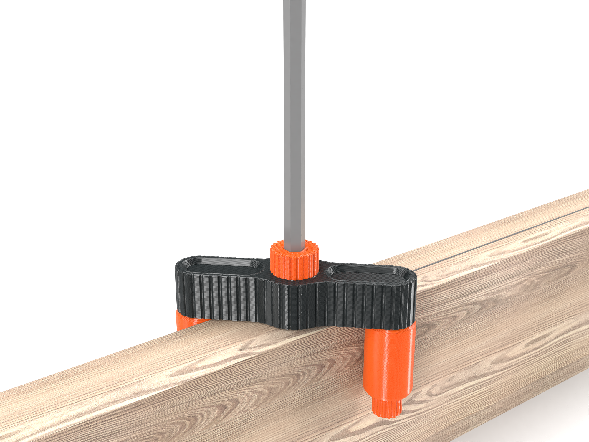Miniatura 6 do modelo 3D Self-centering drill guide